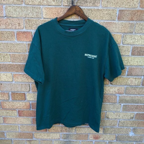 Represent Owners Club T Shirt XL Green - Picture 4 of 6